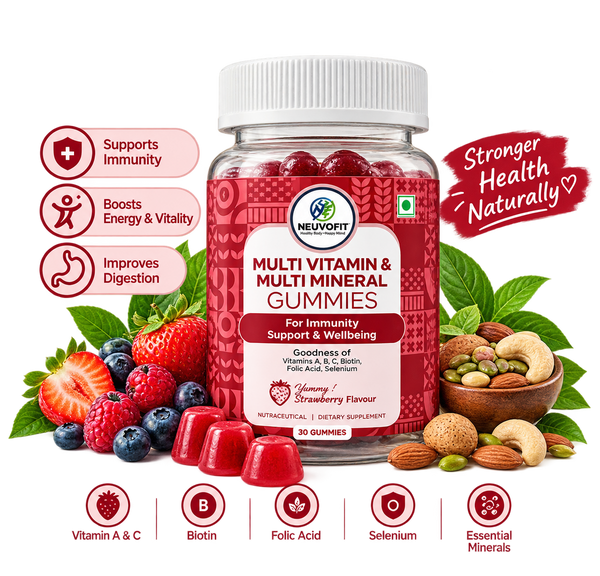 Neuvofit Adult Multivitamin & Multimineral Gummies (30 Gummies)