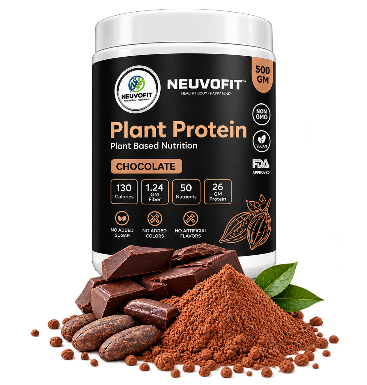 Neuvofit Plant Protein – Choco Beats