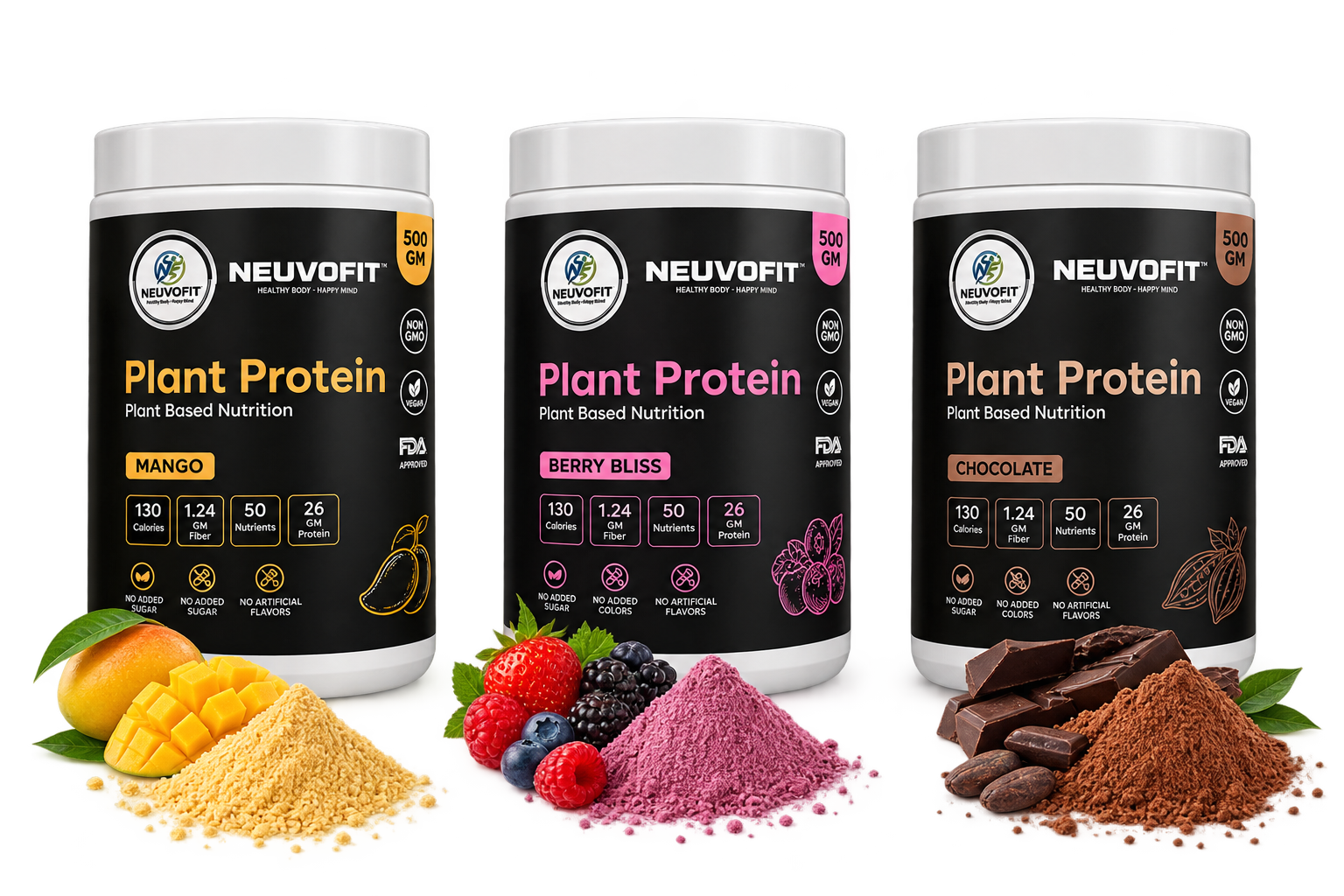Neuvofit Plant Protein, Choco Beats