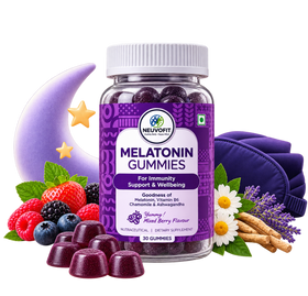 Neuvofit Melatonin Gummies – Sleep & Recovery Support (30 Gummies)