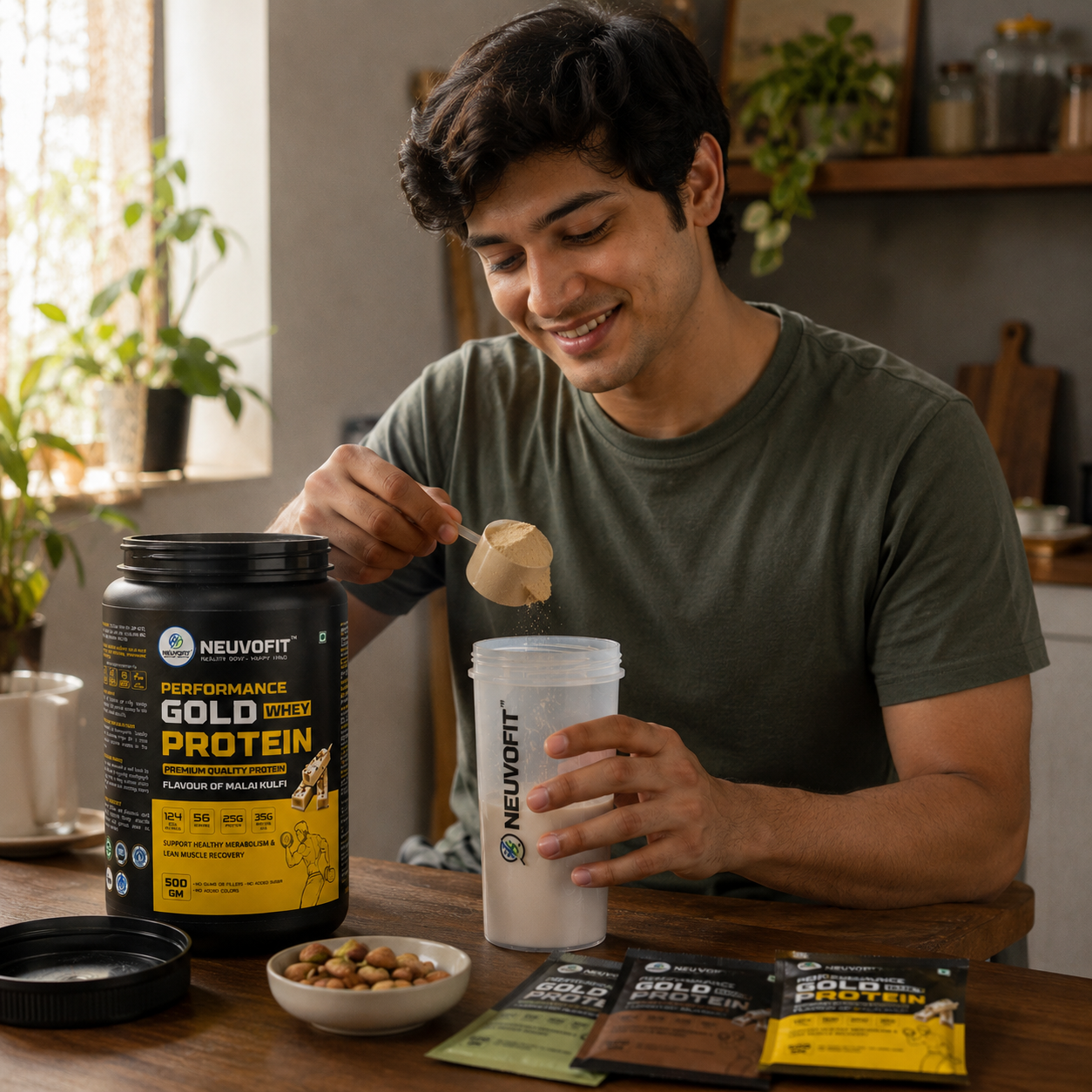 Neuvofit Performance Gold Whey Protein – 1kg